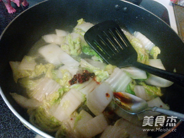 Spicy Stir-fried Cabbage recipe