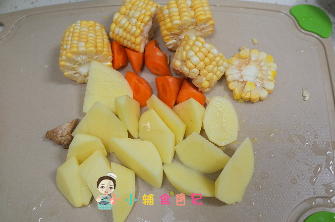 Corn Vegetable Duck Soup Over 36 Months Old recipe