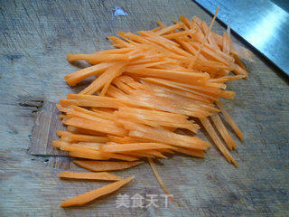 Carotene Fried Noodles recipe