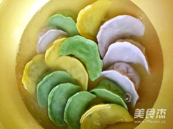 Colorful Dumplings recipe