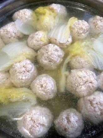 Cabbage Ball Soup recipe