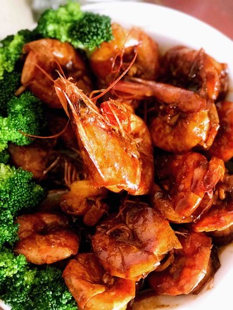 Braised Prawns in Private Oil recipe