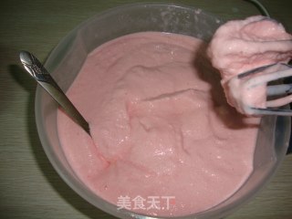 Simple Version of Strawberry Ice Cream recipe