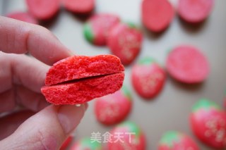 #四session Baking Contest and is Love to Eat Festival#french Strawberry Macarons recipe