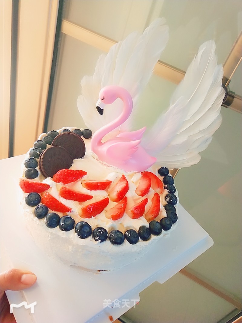Little Swan Birthday Cake recipe