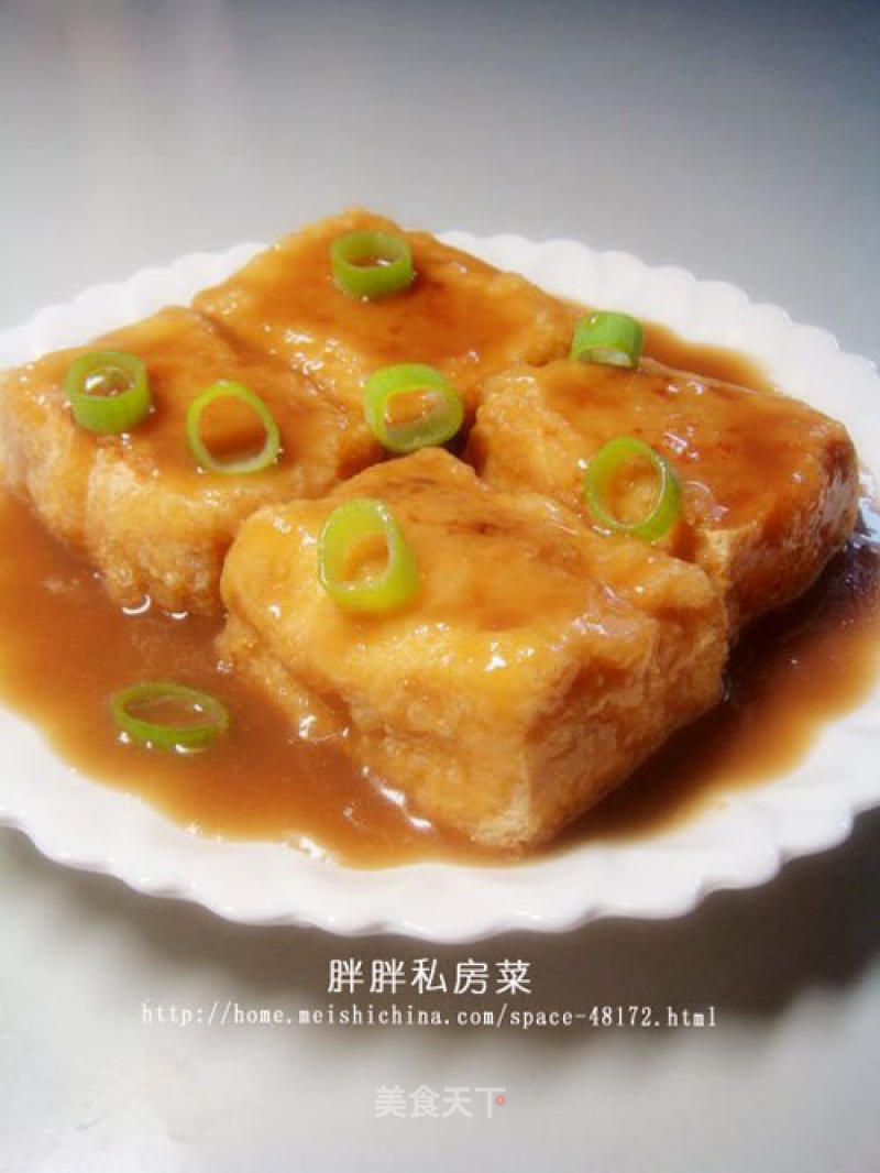 【anhui Cuisine】--stuffed Tofu recipe