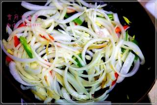 Fried Onions with Taro recipe