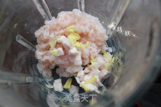 Antarctic Krill Steamed Shrimp Cake recipe