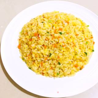 Fried Rice with Scallion Oil and Egg recipe