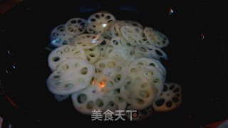 Spicy Fried Lotus Root Slices recipe