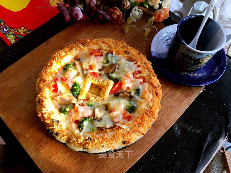 Bao Wangcai Pizza🍕 recipe