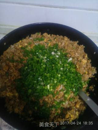 Fried Rice with Minced Meat recipe