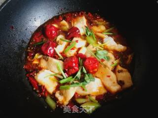 Boiled Long Li Fish Fillet recipe