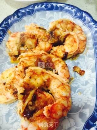 Pan-fried Argentine Red Shrimp recipe