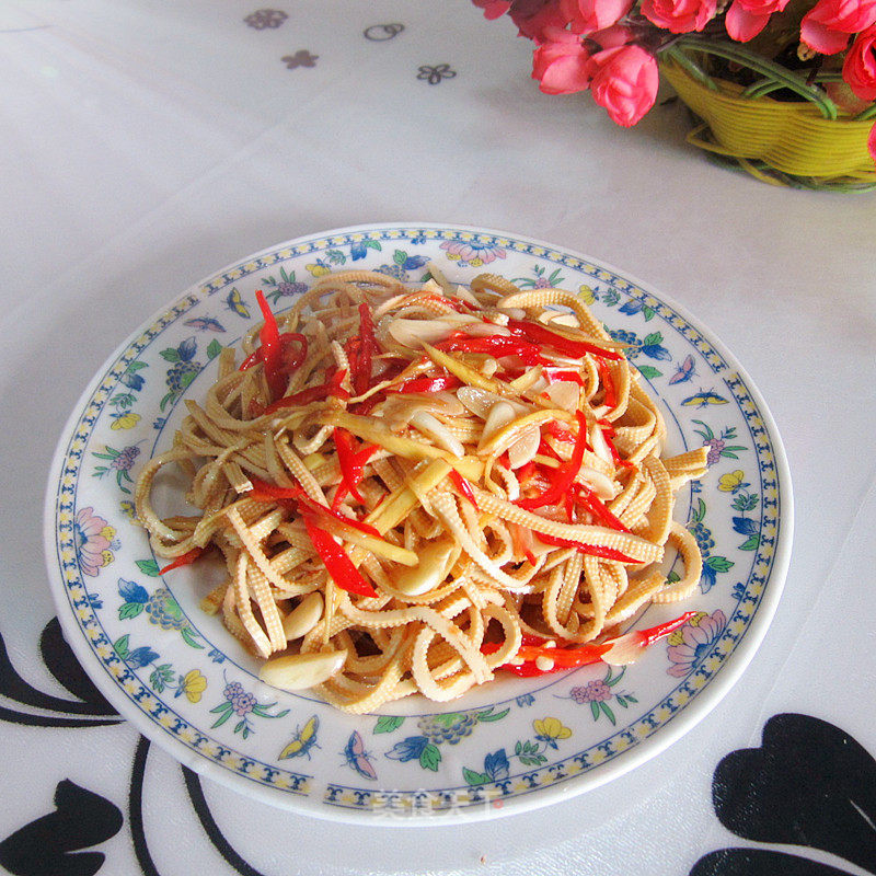 Tofu Shreds with Ginger recipe