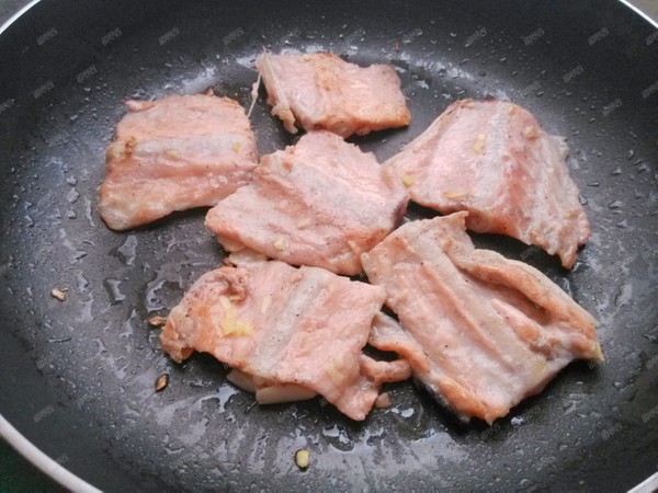 Pan-fried Salmon Steak recipe