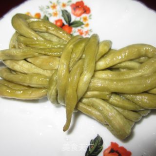 Stir-fried Bacon with Salted Beans recipe