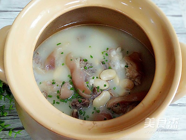 Sichuan Style Hoof Flower Soup recipe