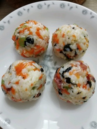 Vegetable Rice Ball