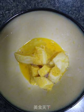 Roasted Banana Baked Bun recipe