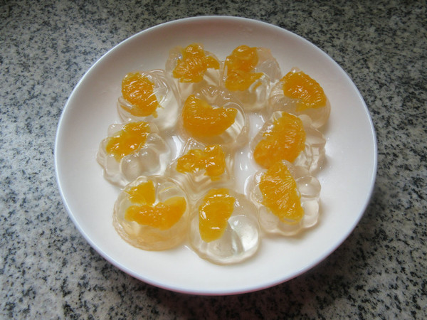 Homemade Orange Jelly (white Jelly Version) recipe