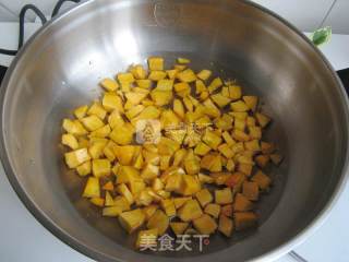 Pumpkin Glutinous Rice Soup recipe