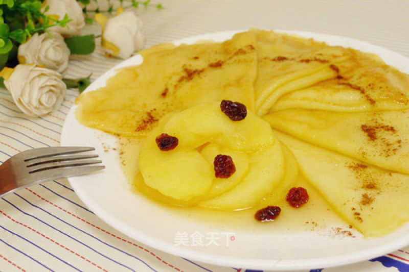 Apple Cinnamon Crepes recipe