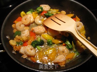 Shrimp Cooked in Wine recipe