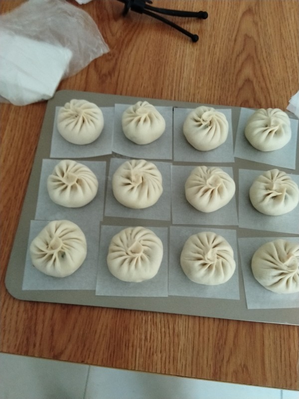 Pork Buns with Cabbage Vermicelli recipe