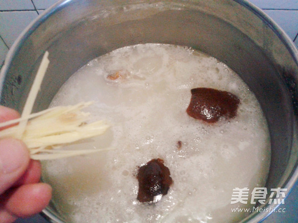 Tangerine Bone Congee recipe