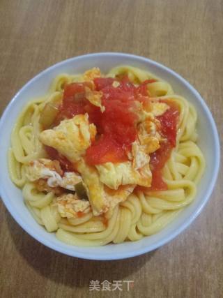 Tomato and Egg Noodles recipe