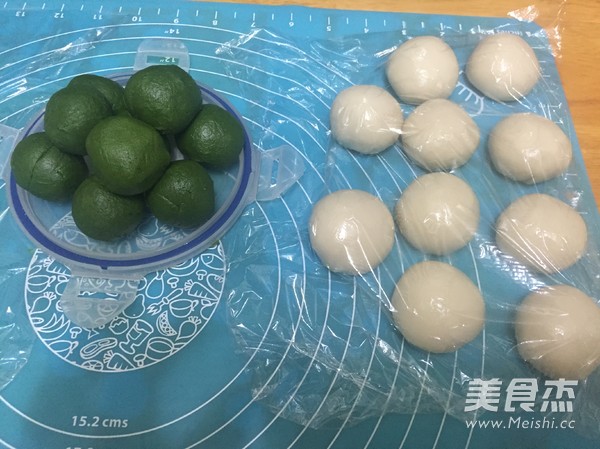 Bean Paste Egg Yolk Matcha Crisp recipe