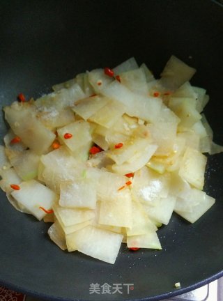 Garlic Winter Melon Slices recipe