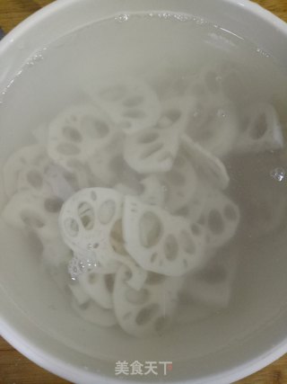 Cold Lotus Root Slices recipe