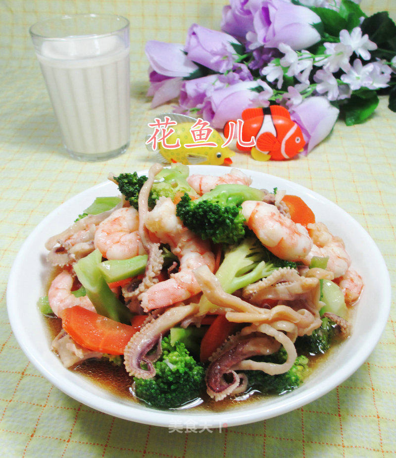 Seafood Broccoli recipe