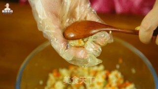 Korean Vegetable Rice Ball and Egg Roll recipe