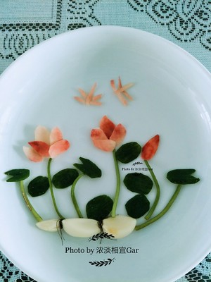 Watermelon Rind on A Plate (my Creative Small Plate) recipe