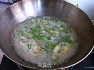 Loofah and Egg Soup recipe