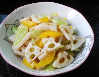 Refreshing Lotus Root Slices recipe