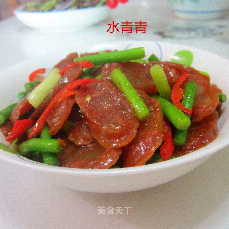 Dry Roasted Garlic Sausage