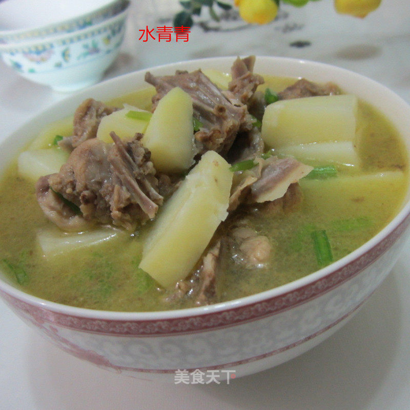 Potato Lao Duck Soup-banquet Dish recipe