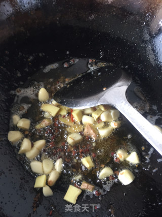 Spicy Fried Pan Eel recipe