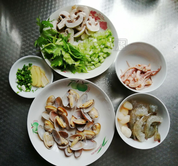 Seafood Congee recipe