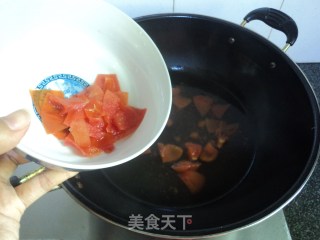 【tomato and Silver Carp Soup】 recipe