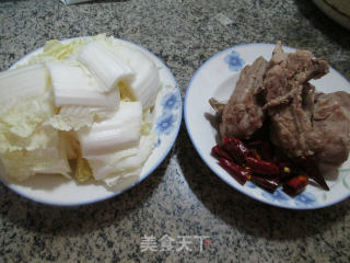 Braised Pork Ribs with Cabbage recipe