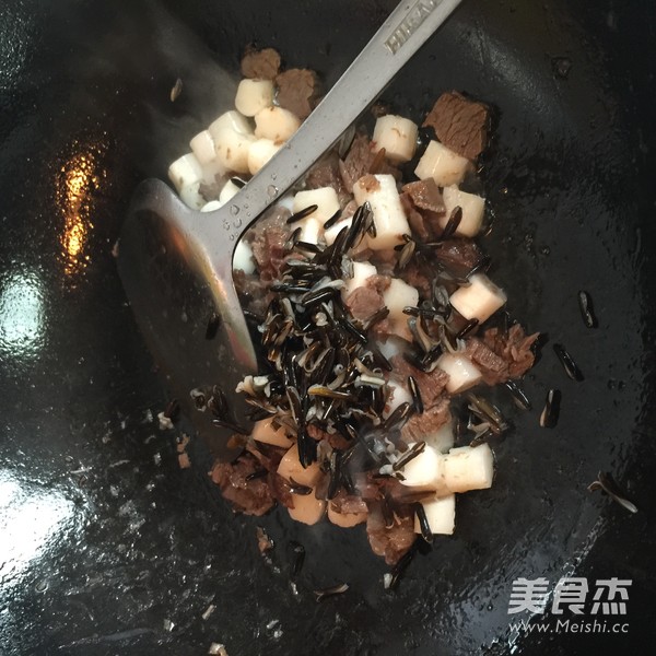 Rice and Beef Rice Cake Soup recipe