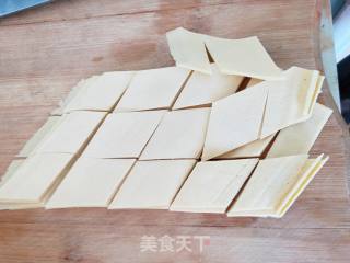 Dried Tofu with Hot Peppers recipe