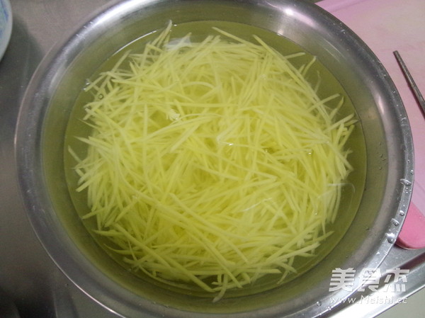 Vinegar Shredded Potatoes recipe
