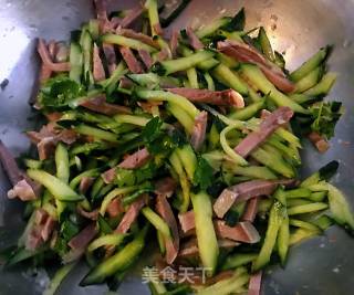 Cucumber Pork Tongue recipe