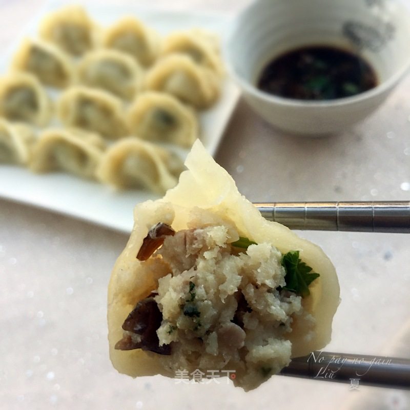 Cod Steamed Dumplings recipe